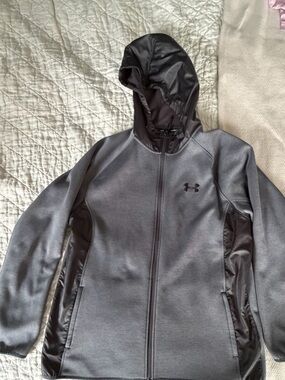 Under Armour Men’s Charcoal Gray Full-Zip Performance Jacket